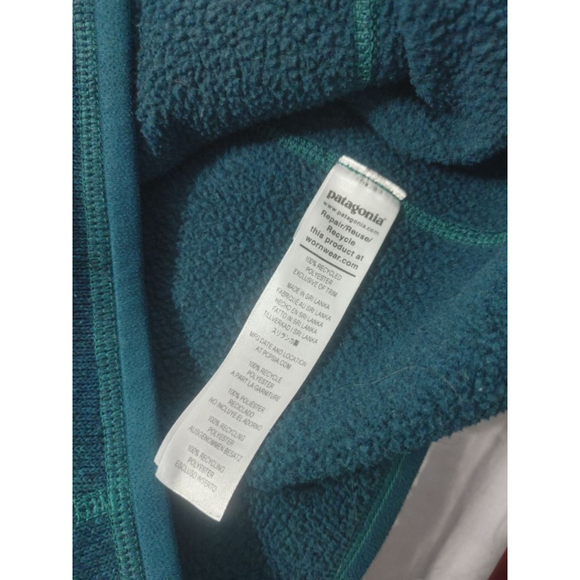 Women's Patagonia Better Sweater 1/4 Zip Fleece Pullover Dark Teal Size S - Picture 6 of 11